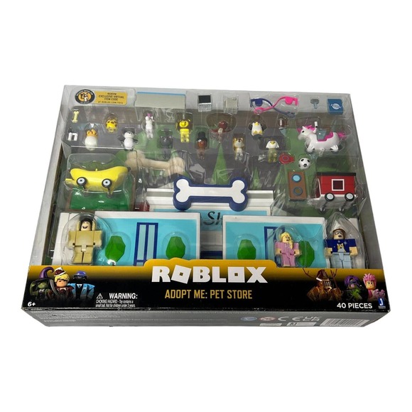 roblox Toys 4 Pc Roblox Celebrity Collection Adopt Me Pet Store Pet